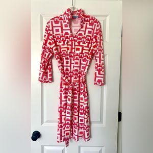 J. McLaughlin Womens shirt dress - in excellent condition- Size L